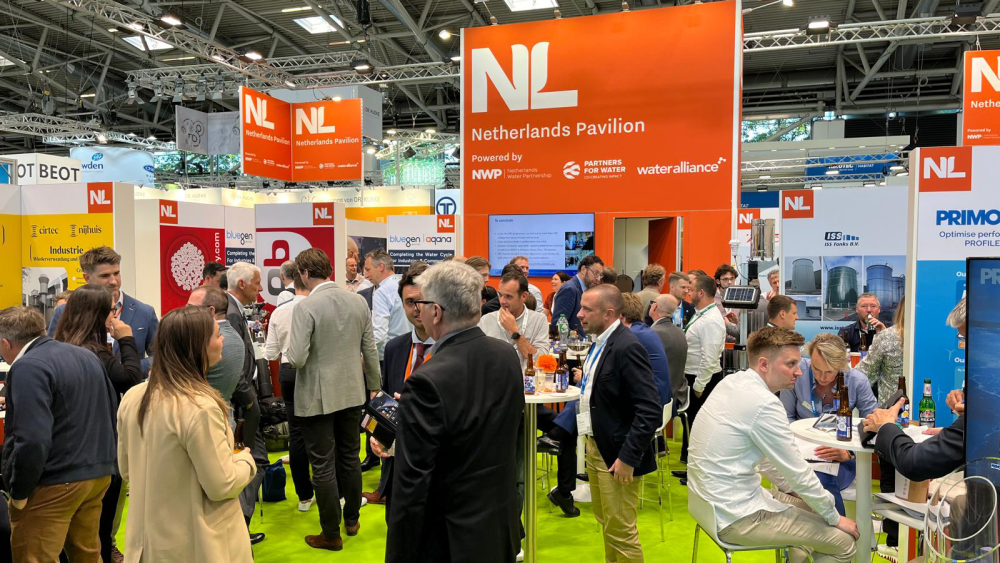 Netherlands Pavilion's reception at IFAT Munich 2024