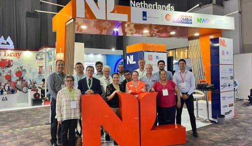 Photo of participants of the Netherlands Lounge at ACODAL 2024