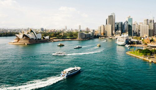 Harbour of Sydney, Australia Credits: Unsplash